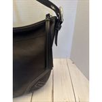 Coach Y2K Soho Black Leather Medium Hobo Fringe Shoulder Bag 8A03 13x9x3" VGUC Photo 2