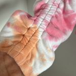 1. State NWT  Pink Orange Tie Dye Crewneck Sweatshirt Medium Photo 4