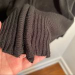 Dress Barn Collection  Full Zip Sweater Black Snowflake Photo 5