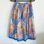 Peacock Paisley Print Vintage A Photo 6