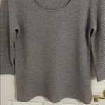 St. John  Exclusively for Nordstrom 100% Cashmere Waffle Knit Sweater Size Small Photo 4
