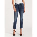 MOTHER The Mid Rise Dazzler Ankle Jeans Teaming Up Wash Women Size 25 Blue Photo 1