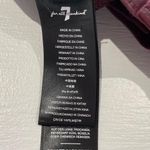 7 For All Mankind New  Coated Cargo Ankle Zip Skinny Pants Merlot Photo 16