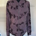 Lululemon Scuba Hoodie Light Cotton Fleece Shibori Shibori Antique Bark Black Satin Photo 1