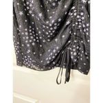 Topshop Black Stars Lace Long Sleeve Cinched Fitted Party Club Fun Mini Dress Photo 2