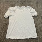 ALC Frank A.L.C. Kati Ruched Puff Sleeve T-Shirt Photo 2