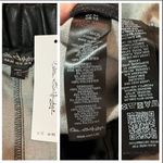 Miss Selfridge  High Waisted Faux Leather Cargo Trousers Black 12 Photo 5