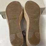 Marc Fisher Jazlyn brown suede studded ankle strap platform espadrille sandals Photo 6