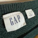 Gap Forest Green Crewneck Sweater Size L VGUC Photo 4