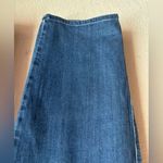 Chico's Chico’s Medium Dark Wash Pull On Elastic Waist Straight Leg Ankle Jeans 3R 16R Photo 5