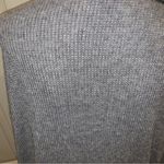EXPRESS Gray Long Waffle Knit Cardigan Sparkle NWT Photo 4