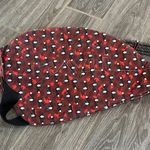 KAVU  Red gray Black raccoon leaves Patterned Sling Backpack crossbody bag fall Photo 2