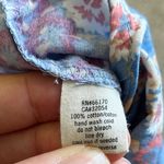 Urban Outfitters Pins and Needles Halter Skirted Romper Blue Floral Summer Large Photo 4