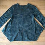 New Direction Green & Blue Crochet Top Photo 3