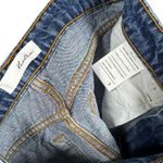 KanCan Distressed Rainbow Thread Denim Shorts High Waisted Ripped Blue Jean‎ S Photo 2