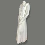Vintage Dress Wedding Blazer Androgynous Cream White Reception Non Photo 2