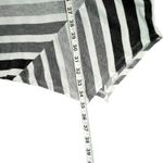 Dress Barn  DB Sunday Tunic Top Womens XL Blue Gray Stripe Asymmetric Stretch Photo 7