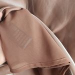 Anthropologie NWT  Dusty Rose Elegant Satin Midi Skirt‎ size S Photo 2