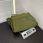 Gap  Green Slim Ankle Flat Front Khaki Pants Women's Size 8 Photo 14