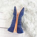 Rothy's Rothy’s The Point Bright Blue Birdseye Space Dye Orange Sole Flat Size 6 Retired Photo 8