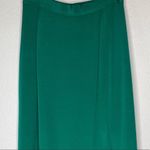 Vintage Rimini Silk Skirt Set Green‎ Green Size 8 Photo 5