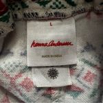 Hanna Andersson Christmas Pajama Set XL – Organic Cotton Top & Flannel Pants Red Photo 6