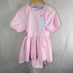 Hill House  The Francesca Top size XS Ballerina Pink Cotton Photo 3