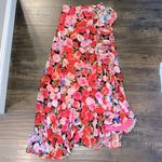 Mac Duggal NWOT Ieena for  Floral Ruffle Maxi Skirt Photo 0