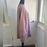 Maeve  Crew Neck Side Slit Tunic Sweater large oversized layered workwear staple Photo 4