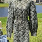 Andamane "BAYLEE" SNAKESKIN JACQUARD MINI Sz L NWT Photo 4