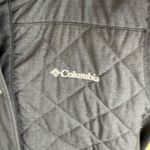 Columbia  Pilsner Peak Gray Quilted Hooded Vest Full Snap Med Outdoor Gorpcore Photo 1