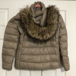 Michael Michael kors packable down fill puffer jacket womens small faux fur Photo 7