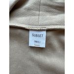 Subset Organic Cotton Unisex Essential Robe in Stone Size Medium Large Photo 4