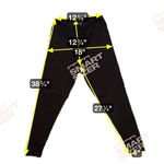 Moral Society Women 1X Pull Up Black Leggings Athleisure Activewear Sporty Relax Photo 1