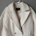 BCBGMAXAZRIA sz M off white heavy winter Coat Photo 1