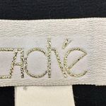 Cache  Vintage Womens Long Sleeve Ruffle Detail Jumpsuit Black Medium Photo 9