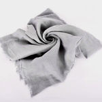Stunning Saraceno Bellagio Italian Scarf / Wrap Gray Photo 0
