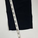 ALC Frank A.L.C Pants Women's 6 Black Double Waist Trouser Leather Elastic Waist Photo 7