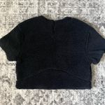 Lululemon  Textured Fleece Embroidered Logo T-Shirt Photo 4