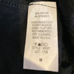 Luxe Black Asymmetrical Hem Sleeveless Dressy Layer Tank Top Women Sz M Photo 6