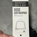 Reebok  Women's Rose Mini Backpack
Black Floral with White.H8.5xW6.5”xD3.5”NWT Photo 7