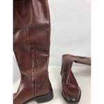 Sam Edelman  Knee High Drina Leather Riding Boot Dark Terazzo Brown Size 5.5 Photo 4