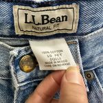 L.L.Bean Vintage Natural Fit Denim Jeans High women’s Sz 10P Photo 4