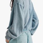 We The Free / Free People Anyway Wrap Tee- Deep Teal- Oversized- Size Medium Photo 1