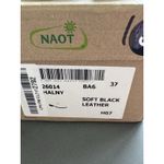 Naot Women Black Leather Slip On Horse bit Mule Loafers Shoes Size US 6 EU 37 Photo 8