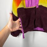 Free People Hit The Slopes Fleece Espresso Combo Jacket Size XS Photo 6