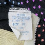 One Piece Vintage 80s Rainbow Polka Dot Swimsuit Photo 10