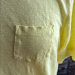 Banana Republic  Yellow Boxy Relaxed T-Shirt Photo 5