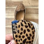 Women's Chatelles Paris Bohemian Leo Savannah Cheetah Print Fur Slip Ons size 40 Brown Photo 2