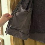 The North Face Gray Vest with High Collar and Soft Fleece Fabric Photo 6